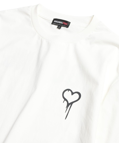 BRANDALISED(ブランダライズド)の「BRANDALISED (ブランダライズド) Tシャツ 半袖 バンクシー ストレッチ カットソー Love Rat BR26SU03D12 バックプリント メンズ レディース(Tシャツ/カットソー・メンズ・ホワイト/ブラック/ダークグレー・L/LL/M)」の15枚目の写真