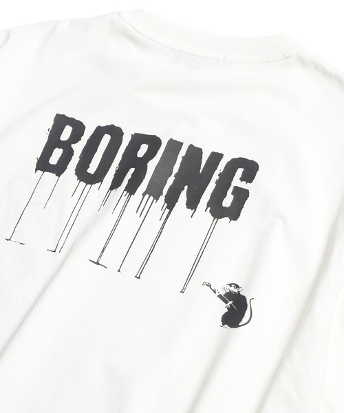 BRANDALISED(ブランダライズド)の「BRANDALISED (ブランダライズド) Tシャツ 半袖 バンクシー ストレッチ カットソー Love Rat BR26SU03D12 バックプリント メンズ レディース(Tシャツ/カットソー・メンズ・ホワイト/ブラック/ダークグレー・L/LL/M)」の14枚目の写真