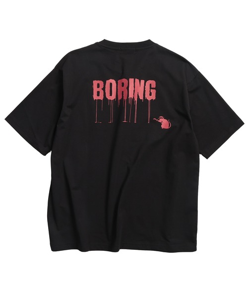 BRANDALISED(ブランダライズド)の「BRANDALISED (ブランダライズド) Tシャツ 半袖 バンクシー ストレッチ カットソー Love Rat BR26SU03D12 バックプリント メンズ レディース(Tシャツ/カットソー・メンズ・ホワイト/ブラック/ダークグレー・L/LL/M)」の9枚目の写真