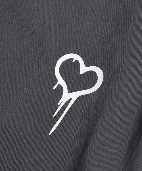 BRANDALISED(ブランダライズド)の「BRANDALISED (ブランダライズド) Tシャツ 半袖 バンクシー ストレッチ カットソー Love Rat BR26SU03D12 バックプリント メンズ レディース(Tシャツ/カットソー・メンズ・ホワイト/ブラック/ダークグレー・L/LL/M)」の4枚目の写真