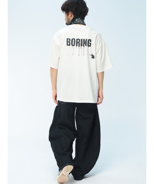 BRANDALISED(ブランダライズド)の「BRANDALISED (ブランダライズド) Tシャツ 半袖 バンクシー ストレッチ カットソー Love Rat BR26SU03D12 バックプリント メンズ レディース(Tシャツ/カットソー・メンズ・ホワイト/ブラック/ダークグレー・L/LL/M)」の22枚目の写真