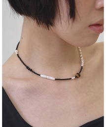 FIGURE（フィギュア）の「Asymmetry Mix Choker 12610906（ネックレス）」