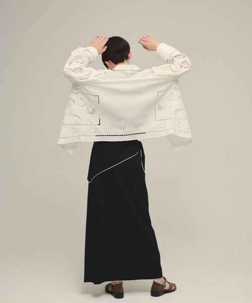 eL(エル)の「【eL】Scarf Narrow Skirt/668745(スカート・レディース・ブラック系その他/グレー系その他・FREE)」の20枚目の写真