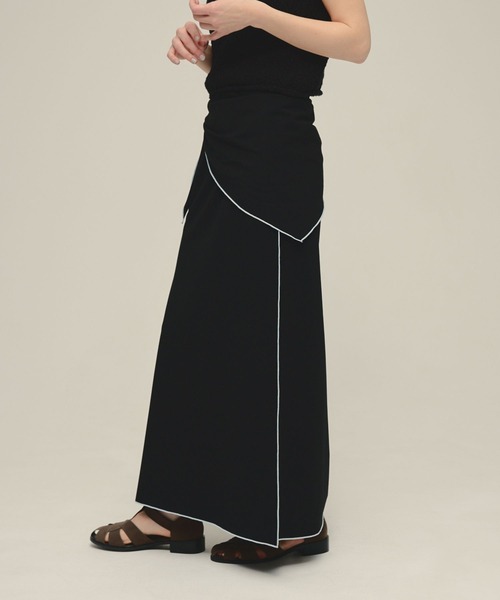 eL(エル)の「【eL】Scarf Narrow Skirt/668745(スカート・レディース・ブラック系その他/グレー系その他・FREE)」の22枚目の写真