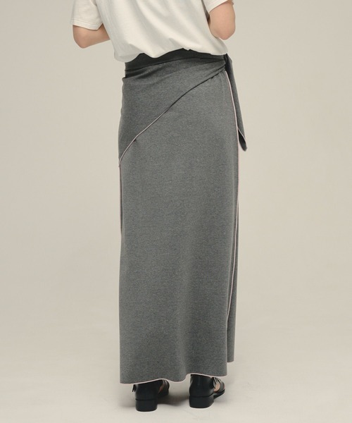 eL(エル)の「【eL】Scarf Narrow Skirt/668745(スカート・レディース・ブラック系その他/グレー系その他・FREE)」の16枚目の写真
