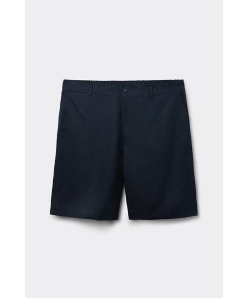 Intimissimi（インティミッシミ）の「メンズ リネン100% ショートパンツ（その他パンツ・メンズ・ダークブルー/オートミール/ストライプ・XL/M/L）」の5枚目の写真