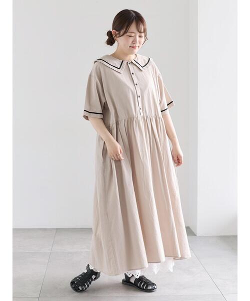 Samansa Mos2(サマンサ モスモス)の「【接触冷感】裾スカラップレースカットペチパンツ(その他パンツ・レディース・オフホワイト/ベージュ/ブラック・M/L)」の16枚目の写真