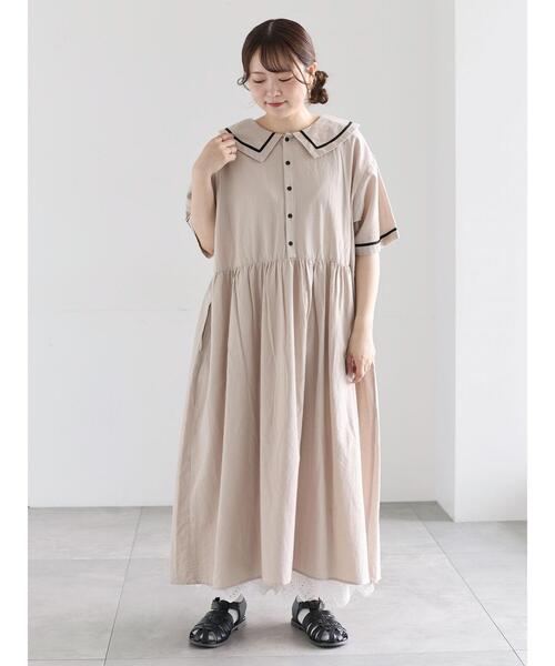 Samansa Mos2(サマンサ モスモス)の「【接触冷感】裾スカラップレースカットペチパンツ(その他パンツ・レディース・オフホワイト/ベージュ/ブラック・M/L)」の17枚目の写真
