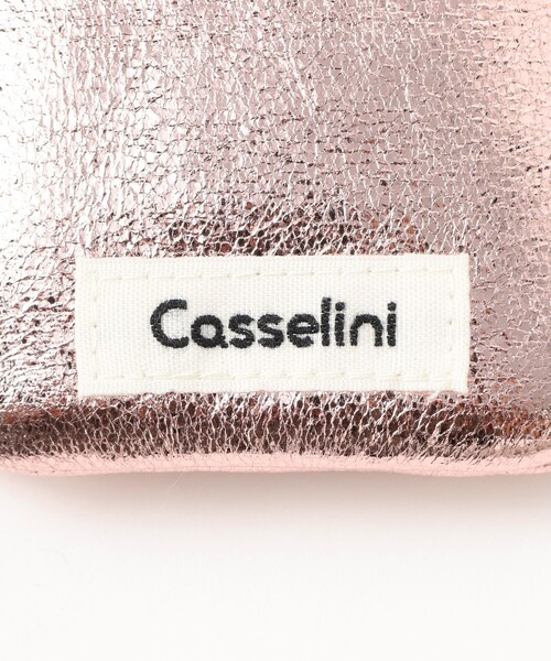 Ray BEAMS(レイビームス)の「【別注】Casselini / サングラスポーチ(ポーチ・レディース・ピンク/サックスブルー・ONE SIZE)」の6枚目の写真