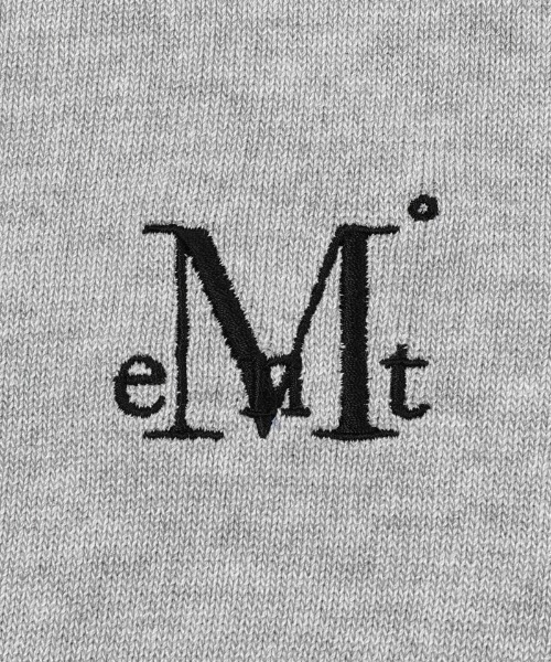 MUCENT(ムセント)の「A'GEM/9 × .kom 『MUCENT/ムセント』 ELONA KNIT HALF TEE/ELONAニット半袖Tシャツ(Tシャツ/カットソー・レディース・ブラック/ブルー/グレー・FREE)」の12枚目の写真