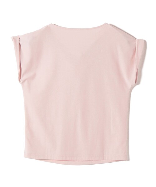 SHIPS Colors(シップス カラーズ)の「SHIPS Colors:〈接触冷感・手洗い可能〉クールタッチ ドレープ TEE◇(Tシャツ/カットソー・レディース・オフホワイト/ピンク/ブラウン/ブラック・ONE SIZE)」の15枚目の写真