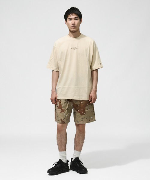 NEW ERA(ニューエラ)の「ニューエラ SS OS CT TEE ZOOM UP LOGO CREAM 261(Tシャツ/カットソー・メンズ・クリーム・S/M/L/LL/3L)」の7枚目の写真