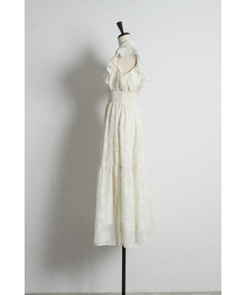 tocco closet(トッコ クローゼット)の「シアーフラワー刺繍シャツワンピース(ワンピース・レディース・ピンク/アイボリー・M/S)」の22枚目の写真