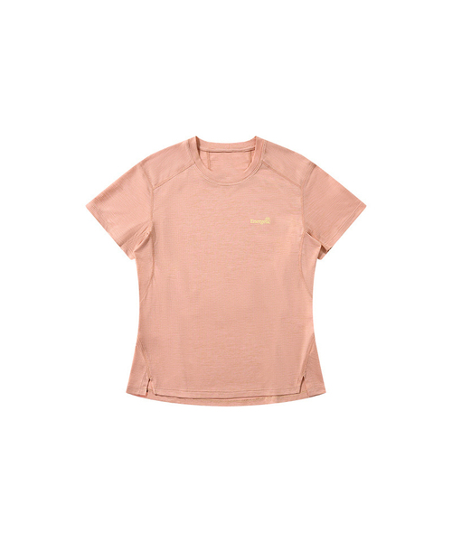 BUTTON SEOUL（ボタンソウル）の「[ウィメンズ] サンライズエアライトスポーツショートスリーブ (3 COLORS)（Tシャツ/カットソー・レディース・ブラック/ホワイト/ピンク・SMALL/MEDIUM/LARGE）」の3枚目の写真