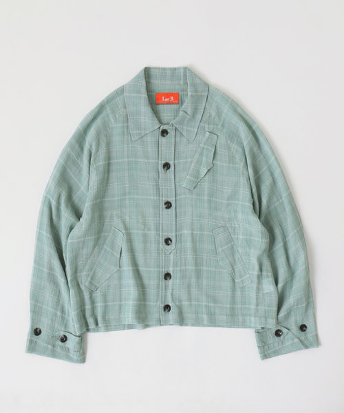 Laid.B(レイドビー)の「Laid.B / レイドビー SUNSHADE JACKET(シャツ/ブラウス・メンズ・オレンジ/ブルー系その他/ホワイト・1)」の2枚目の写真