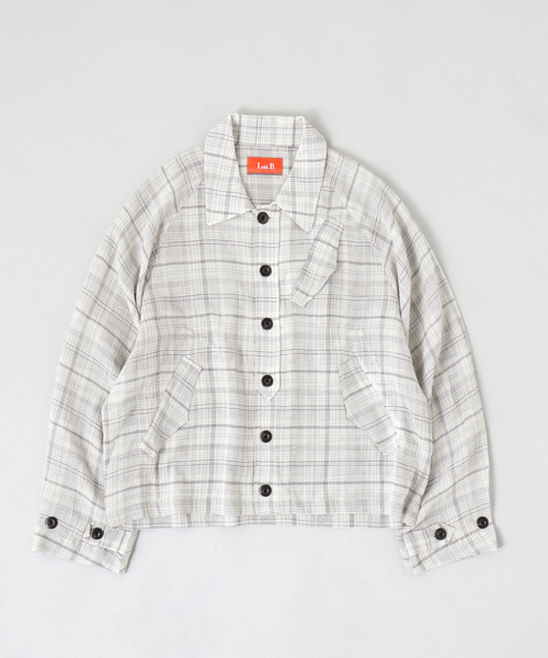 Laid.B(レイドビー)の「Laid.B / レイドビー SUNSHADE JACKET(シャツ/ブラウス・メンズ・オレンジ/ブルー系その他/ホワイト・1)」の1枚目の写真