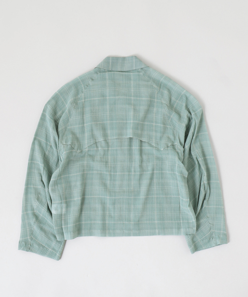 Laid.B(レイドビー)の「Laid.B / レイドビー SUNSHADE JACKET(シャツ/ブラウス・メンズ・オレンジ/ブルー系その他/ホワイト・1)」の5枚目の写真
