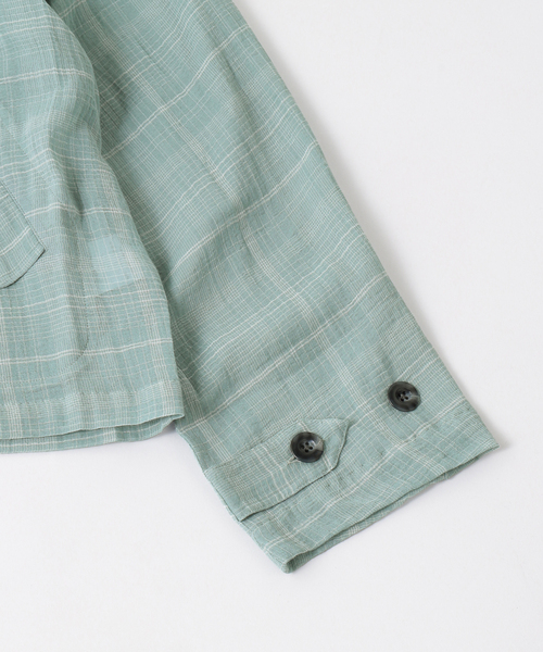 Laid.B(レイドビー)の「Laid.B / レイドビー SUNSHADE JACKET(シャツ/ブラウス・メンズ・オレンジ/ブルー系その他/ホワイト・1)」の7枚目の写真