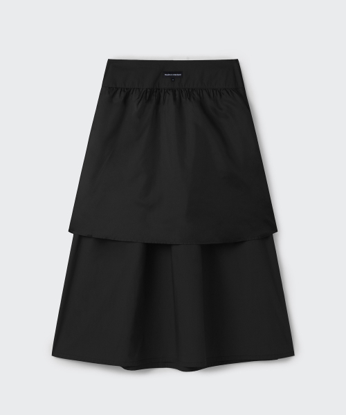 MUSINSA STANDARD WOMAN（ムシンサスタンダードウーマン）の「ウィメンズポプリンロウエストロングスカート[ブラック]（スカート・レディース・その他・X-SMALL/SMALL/MEDIUM/LARGE）」の9枚目の写真