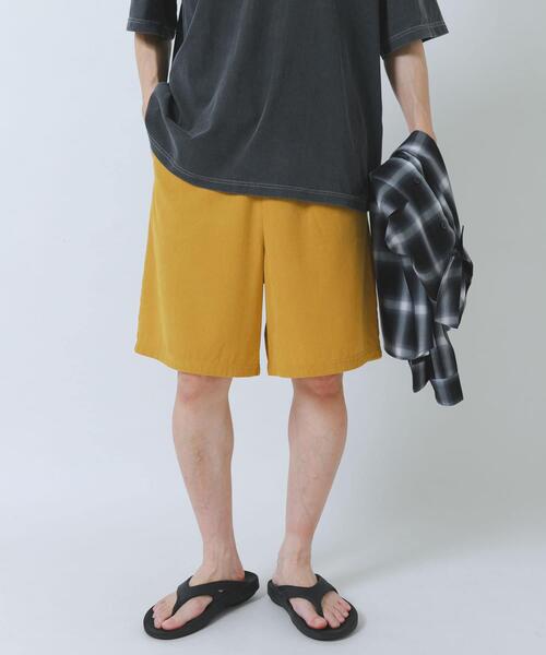 ITEMS URBANRESEARCH(アイテムズ アーバンリサーチ)の「サマーコーデュロイ イージーショーツ(その他パンツ・メンズ・チャコールグレー/ミント/ブルー/マスタード/ベージュ・MEDIUM/LARGE)」の5枚目の写真