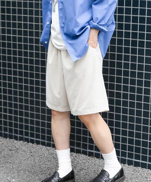 ITEMS URBANRESEARCH(アイテムズ アーバンリサーチ)の「サマーコーデュロイ イージーショーツ(その他パンツ・メンズ・チャコールグレー/ミント/ブルー/マスタード/ベージュ・MEDIUM/LARGE)」の21枚目の写真