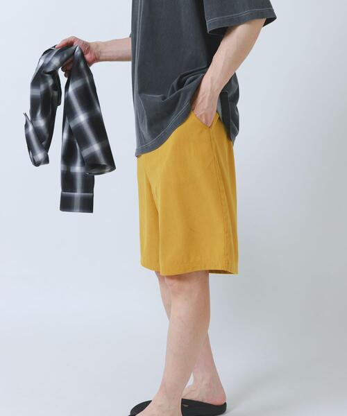 ITEMS URBANRESEARCH(アイテムズ アーバンリサーチ)の「サマーコーデュロイ イージーショーツ(その他パンツ・メンズ・チャコールグレー/ミント/ブルー/マスタード/ベージュ・MEDIUM/LARGE)」の22枚目の写真