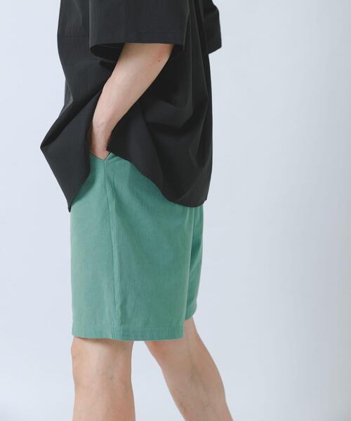 ITEMS URBANRESEARCH(アイテムズ アーバンリサーチ)の「サマーコーデュロイ イージーショーツ(その他パンツ・メンズ・チャコールグレー/ミント/ブルー/マスタード/ベージュ・MEDIUM/LARGE)」の10枚目の写真