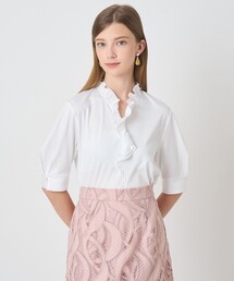 ANAYI | スムースフリルプルオーバー(Tシャツ/カットソー)