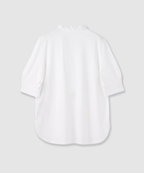 ANAYI（アナイ）の「スムースフリルプルオーバー（Tシャツ/カットソー・レディース・ブラック/ホワイト・38）」の11枚目の写真
