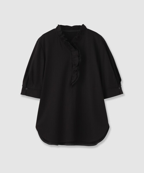 ANAYI（アナイ）の「スムースフリルプルオーバー（Tシャツ/カットソー・レディース・ブラック/ホワイト・38）」の18枚目の写真