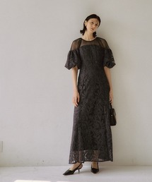 ブランド古着】LE'RURE｜リルアーのワンピース（ブルー・ネイビー/青色