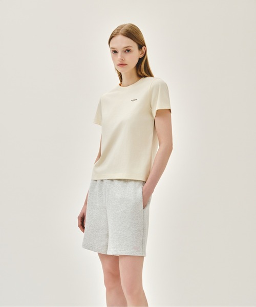 MARITHE + FRANCOIS GIRBAUD（マリテフランソワジルボー）の「W SMALL REGULAR LOGO TEE（Tシャツ/カットソー・レディース・ブラック/クリーム/ホワイト・SMALL/MEDIUM）」の6枚目の写真