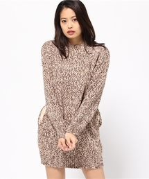 SLY | ハイネックMIX LG OP-S(ワンピース)