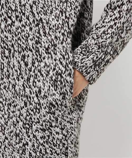 SLY（スライ）の「ハイネックMIX LG OP-S（ワンピース・レディース・ブラックミックス/カーキ/ベージュ系その他/ブラウン・2/1）」の12枚目の写真