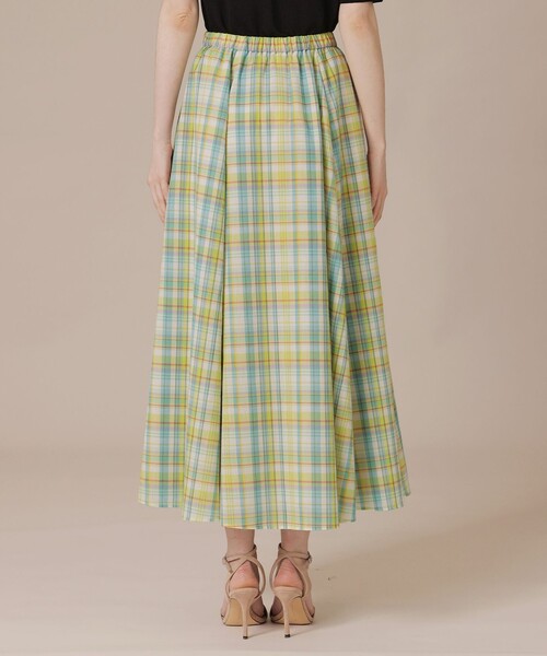 MACKINTOSH LONDON(マッキントッシュ ロンドン)の「【婦人画報6月号掲載】ハイツイストワッシャータックスカート(スカート・レディース・ブラック/グリーン/ベージュ・36/38)」の9枚目の写真