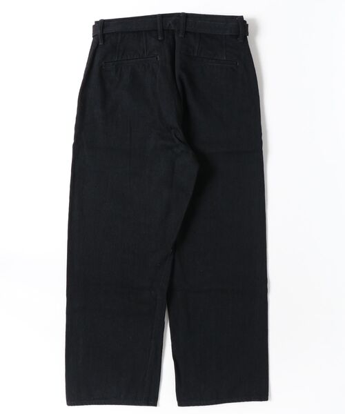 yoko sakamoto(ヨーコサカモト)の「【YOKO SAKAMOTO】 BELTED TROUSERS(デニムパンツ・メンズ・インディゴブルー/ブラック・MEDIUM/LARGE/X-LARGE/SMALL)」の10枚目の写真