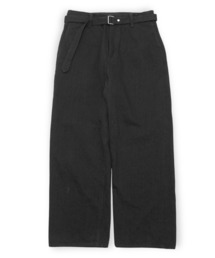 【YOKO SAKAMOTO】 BELTED TROUSERS