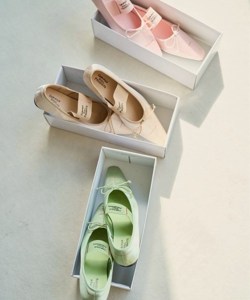 common gull products バレエシューズ 雲のまばたきにバレエシューズ（バレエシューズ）｜common gull