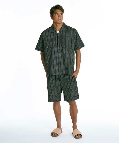 Quiksilver(クイックシルバー)の「クイックシルバー QUIKSILVER SIGN OPEN SHIRT(シャツ/ブラウス・メンズ・ブラウン/チャコールグレー/ブラック・M/L/LL)」の17枚目の写真
