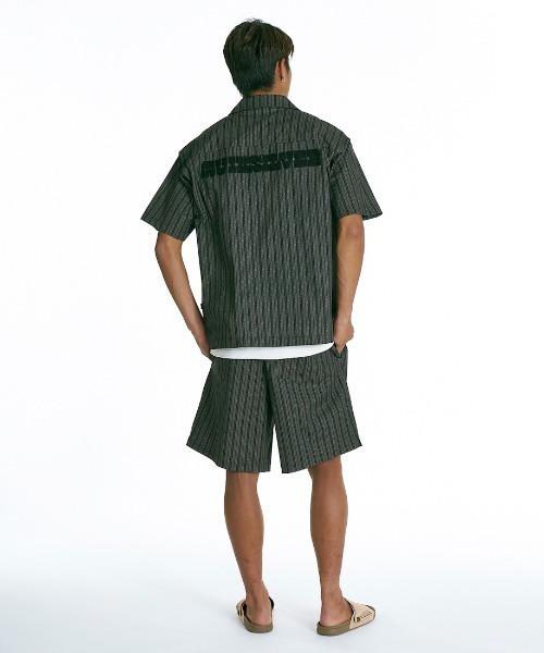 Quiksilver(クイックシルバー)の「クイックシルバー QUIKSILVER SIGN OPEN SHIRT(シャツ/ブラウス・メンズ・ブラウン/チャコールグレー/ブラック・M/L/LL)」の15枚目の写真