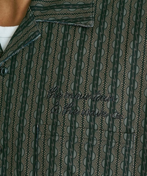 Quiksilver(クイックシルバー)の「クイックシルバー QUIKSILVER SIGN OPEN SHIRT(シャツ/ブラウス・メンズ・ブラウン/チャコールグレー/ブラック・M/L/LL)」の13枚目の写真