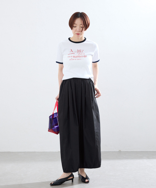 IENA(イエナ)の「《手洗い可》ボリュームコクーンスカート(スカート・レディース・カーキ/ブラック・38/36)」の14枚目の写真