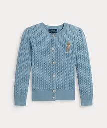POLO RALPH LAUREN CHILDRENSWEAR | Polo ベア ミニケーブル コットン カーディガン(カーディガン/ボレロ)