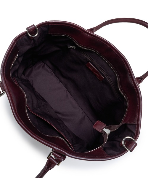 MEN'S BIGI(メンズビギ)の「【SEEKER/シーカー】別注 ムラレザー2wayトート&ショルダーバッグ(トートバッグ・メンズ・ブラック/ダークブラウン・FREE)」の15枚目の写真