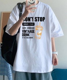 link lot（リンクロット）の「ポップイラストプリント ワイドT（Tシャツ/カットソー）」