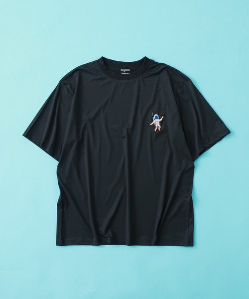 FUNALIVE（ファンアライブ）の「ラッシュガード 刺繍 半袖 Tシャツ（Tシャツ/カットソー・メンズ・カーキ/グレー/ネイビー/ブラック・L/LL/M）」の20枚目の写真