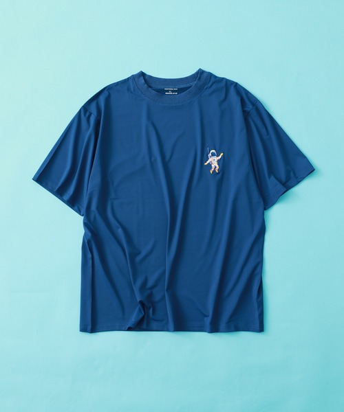 FUNALIVE（ファンアライブ）の「ラッシュガード 刺繍 半袖 Tシャツ（Tシャツ/カットソー・メンズ・カーキ/グレー/ネイビー/ブラック・L/LL/M）」の22枚目の写真