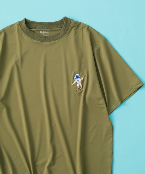 FUNALIVE（ファンアライブ）の「ラッシュガード 刺繍 半袖 Tシャツ（Tシャツ/カットソー・メンズ・カーキ/グレー/ネイビー/ブラック・L/LL/M）」の9枚目の写真