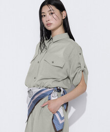 COMME CA（コムサ）の「【セットアップ対応】【RE:撚】トリアセクールスラブ シャツ（シャツ/ブラウス）」