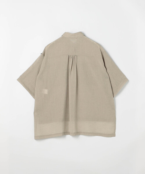 COMME CA（コムサ）の「【セットアップ対応】【RE:撚】トリアセクールスラブ シャツ（シャツ/ブラウス・レディース・キナリ/ライトグレー/ブラック・11号/9号）」の15枚目の写真